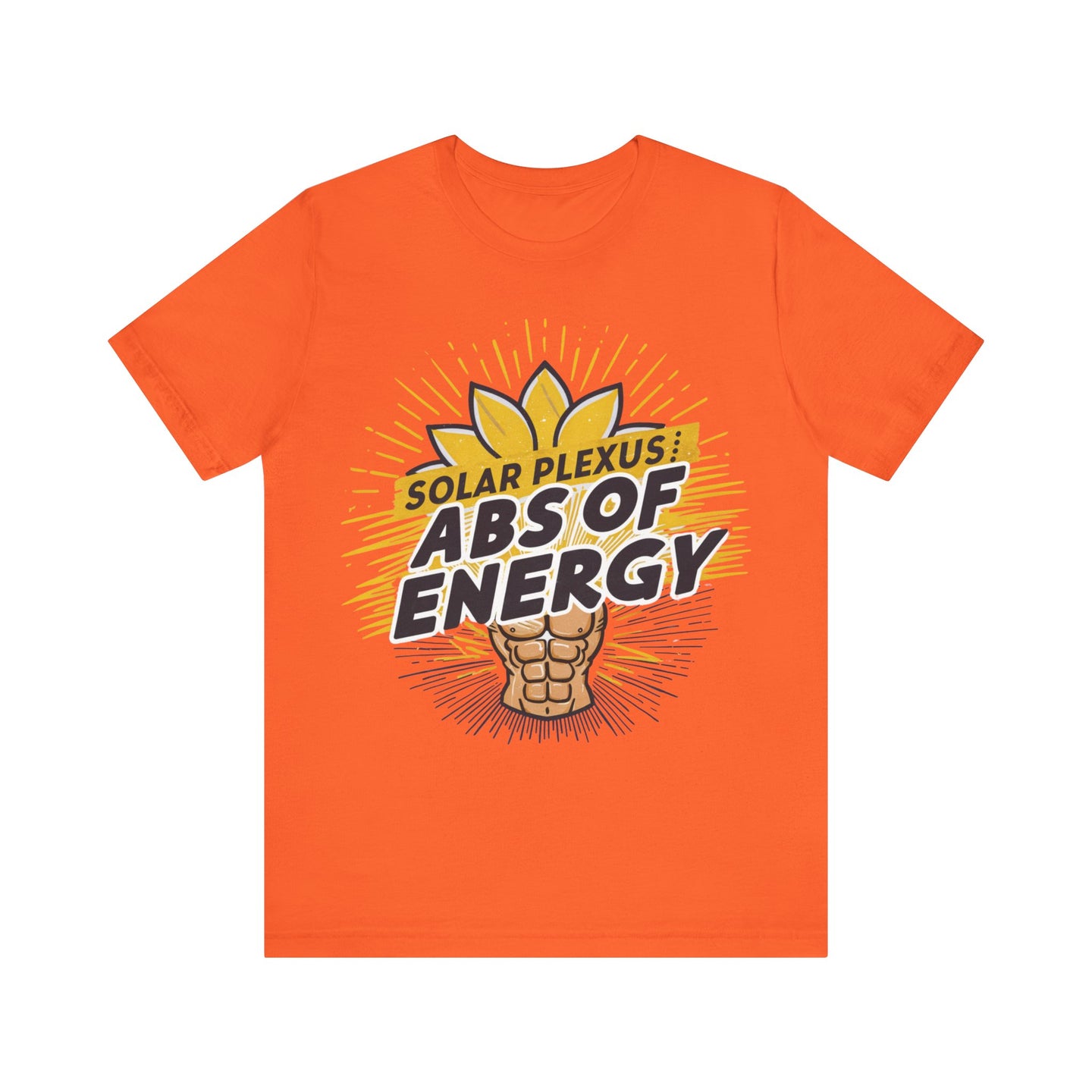 Solar Plexus Chakra Abs of Energy Tee